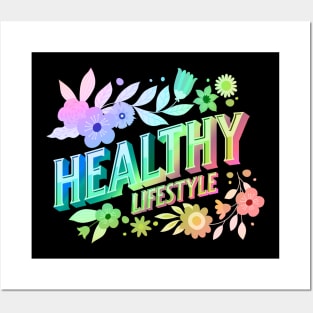 Healthy Lifestyle Posters and Art